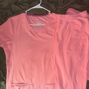 Heart & Soul Coral Scrub Set